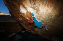 Bouldering in Hueco Tanks on 12/01/2018 with Blue Lizard Climbing and Yoga

Filename: SRM_20181201_1209330.jpg
Aperture: f/8.0
Shutter Speed: 1/250
Body: Canon EOS-1D Mark II
Lens: Canon EF 16-35mm f/2.8 L