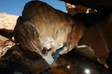 Bouldering in Hueco Tanks on 12/01/2018 with Blue Lizard Climbing and Yoga

Filename: SRM_20181201_1533250.jpg
Aperture: f/8.0
Shutter Speed: 1/250
Body: Canon EOS-1D Mark II
Lens: Canon EF 16-35mm f/2.8 L