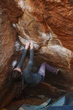 Bouldering in Hueco Tanks on 12/01/2018 with Blue Lizard Climbing and Yoga

Filename: SRM_20181201_1716420.jpg
Aperture: f/3.5
Shutter Speed: 1/250
Body: Canon EOS-1D Mark II
Lens: Canon EF 50mm f/1.8 II