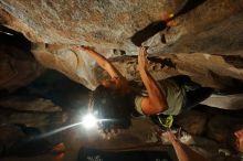 Bouldering in Hueco Tanks on 12/08/2018 with Blue Lizard Climbing and Yoga

Filename: SRM_20181208_1148540.jpg
Aperture: f/8.0
Shutter Speed: 1/250
Body: Canon EOS-1D Mark II
Lens: Canon EF 16-35mm f/2.8 L