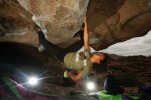 Bouldering in Hueco Tanks on 12/08/2018 with Blue Lizard Climbing and Yoga

Filename: SRM_20181208_1248570.jpg
Aperture: f/8.0
Shutter Speed: 1/200
Body: Canon EOS-1D Mark II
Lens: Canon EF 16-35mm f/2.8 L