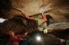 Bouldering in Hueco Tanks on 12/08/2018 with Blue Lizard Climbing and Yoga