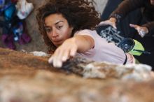 Bouldering in Hueco Tanks on 12/14/2018 with Blue Lizard Climbing and Yoga

Filename: SRM_20181214_1128450.jpg
Aperture: f/3.5
Shutter Speed: 1/250
Body: Canon EOS-1D Mark II
Lens: Canon EF 50mm f/1.8 II