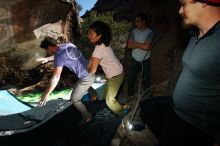 Bouldering in Hueco Tanks on 12/14/2018 with Blue Lizard Climbing and Yoga

Filename: SRM_20181214_1208560.jpg
Aperture: f/8.0
Shutter Speed: 1/250
Body: Canon EOS-1D Mark II
Lens: Canon EF 16-35mm f/2.8 L