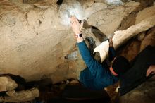 Bouldering in Hueco Tanks on 12/23/2018 with Blue Lizard Climbing and Yoga

Filename: SRM_20181223_1515380.jpg
Aperture: f/8.0
Shutter Speed: 1/125
Body: Canon EOS-1D Mark II
Lens: Canon EF 16-35mm f/2.8 L