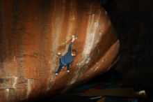 Bouldering in Hueco Tanks on 12/24/2018 with Blue Lizard Climbing and Yoga

Filename: SRM_20181224_1233180.jpg
Aperture: f/8.0
Shutter Speed: 1/250
Body: Canon EOS-1D Mark II
Lens: Canon EF 16-35mm f/2.8 L