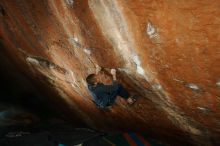 Bouldering in Hueco Tanks on 12/24/2018 with Blue Lizard Climbing and Yoga

Filename: SRM_20181224_1235330.jpg
Aperture: f/8.0
Shutter Speed: 1/250
Body: Canon EOS-1D Mark II
Lens: Canon EF 16-35mm f/2.8 L