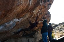 Bouldering in Hueco Tanks on 12/30/2018 with Blue Lizard Climbing and Yoga

Filename: SRM_20181230_1205560.jpg
Aperture: f/5.6
Shutter Speed: 1/320
Body: Canon EOS-1D Mark II
Lens: Canon EF 50mm f/1.8 II