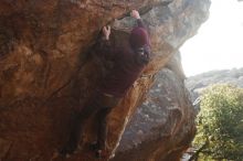 Bouldering in Hueco Tanks on 12/30/2018 with Blue Lizard Climbing and Yoga

Filename: SRM_20181230_1552500.jpg
Aperture: f/5.6
Shutter Speed: 1/320
Body: Canon EOS-1D Mark II
Lens: Canon EF 50mm f/1.8 II