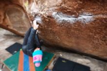 Bouldering in Hueco Tanks on 01/02/2019 with Blue Lizard Climbing and Yoga

Filename: SRM_20190102_1733550.jpg
Aperture: f/3.5
Shutter Speed: 1/160
Body: Canon EOS-1D Mark II
Lens: Canon EF 16-35mm f/2.8 L