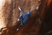 Bouldering in Hueco Tanks on 01/01/2019 with Blue Lizard Climbing and Yoga

Filename: SRM_20190101_1141240.jpg
Aperture: f/4.0
Shutter Speed: 1/250
Body: Canon EOS-1D Mark II
Lens: Canon EF 50mm f/1.8 II