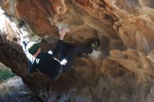 Bouldering in Hueco Tanks on 01/18/2019 with Blue Lizard Climbing and Yoga

Filename: SRM_20190118_1309590.jpg
Aperture: f/2.8
Shutter Speed: 1/200
Body: Canon EOS-1D Mark II
Lens: Canon EF 50mm f/1.8 II