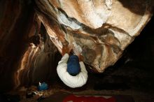 Bouldering in Hueco Tanks on 01/18/2019 with Blue Lizard Climbing and Yoga

Filename: SRM_20190118_1502030.jpg
Aperture: f/8.0
Shutter Speed: 1/250
Body: Canon EOS-1D Mark II
Lens: Canon EF 16-35mm f/2.8 L