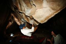 Bouldering in Hueco Tanks on 01/18/2019 with Blue Lizard Climbing and Yoga

Filename: SRM_20190118_1519020.jpg
Aperture: f/8.0
Shutter Speed: 1/250
Body: Canon EOS-1D Mark II
Lens: Canon EF 16-35mm f/2.8 L