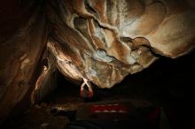 Bouldering in Hueco Tanks on 01/18/2019 with Blue Lizard Climbing and Yoga

Filename: SRM_20190118_1556130.jpg
Aperture: f/8.0
Shutter Speed: 1/250
Body: Canon EOS-1D Mark II
Lens: Canon EF 16-35mm f/2.8 L