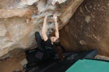 Bouldering in Hueco Tanks on 02/03/2019 with Blue Lizard Climbing and Yoga

Filename: SRM_20190203_1558190.jpg
Aperture: f/5.0
Shutter Speed: 1/640
Body: Canon EOS-1D Mark II
Lens: Canon EF 16-35mm f/2.8 L