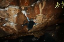 Bouldering in Hueco Tanks on 02/17/2019 with Blue Lizard Climbing and Yoga

Filename: SRM_20190217_1530390.jpg
Aperture: f/8.0
Shutter Speed: 1/250
Body: Canon EOS-1D Mark II
Lens: Canon EF 16-35mm f/2.8 L