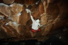 Bouldering in Hueco Tanks on 02/17/2019 with Blue Lizard Climbing and Yoga

Filename: SRM_20190217_1537210.jpg
Aperture: f/8.0
Shutter Speed: 1/250
Body: Canon EOS-1D Mark II
Lens: Canon EF 16-35mm f/2.8 L