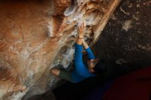 Bouldering in Hueco Tanks on 03/01/2019 with Blue Lizard Climbing and Yoga

Filename: SRM_20190301_1111200.jpg
Aperture: f/5.0
Shutter Speed: 1/320
Body: Canon EOS-1D Mark II
Lens: Canon EF 16-35mm f/2.8 L