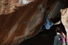 Bouldering in Hueco Tanks on 03/01/2019 with Blue Lizard Climbing and Yoga

Filename: SRM_20190301_1204100.jpg
Aperture: f/5.0
Shutter Speed: 1/250
Body: Canon EOS-1D Mark II
Lens: Canon EF 50mm f/1.8 II