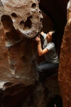 Bouldering in Hueco Tanks on 03/08/2019 with Blue Lizard Climbing and Yoga

Filename: SRM_20190308_1655090.jpg
Aperture: f/2.5
Shutter Speed: 1/160
Body: Canon EOS-1D Mark II
Lens: Canon EF 50mm f/1.8 II