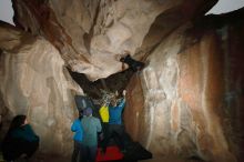 Bouldering in Hueco Tanks on 03/08/2019 with Blue Lizard Climbing and Yoga

Filename: SRM_20190308_1724400.jpg
Aperture: f/5.6
Shutter Speed: 1/250
Body: Canon EOS-1D Mark II
Lens: Canon EF 16-35mm f/2.8 L