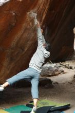 Bouldering in Hueco Tanks on 03/10/2019 with Blue Lizard Climbing and Yoga

Filename: SRM_20190310_1134042.jpg
Aperture: f/2.8
Shutter Speed: 1/400
Body: Canon EOS-1D Mark II
Lens: Canon EF 50mm f/1.8 II