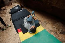 Bouldering in Hueco Tanks on 03/10/2019 with Blue Lizard Climbing and Yoga

Filename: SRM_20190310_1228430.jpg
Aperture: f/5.6
Shutter Speed: 1/400
Body: Canon EOS-1D Mark II
Lens: Canon EF 16-35mm f/2.8 L