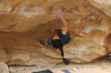 Bouldering in Hueco Tanks on 03/10/2019 with Blue Lizard Climbing and Yoga

Filename: SRM_20190310_1436490.jpg
Aperture: f/2.8
Shutter Speed: 1/160
Body: Canon EOS-1D Mark II
Lens: Canon EF 50mm f/1.8 II