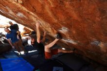 Bouldering in Hueco Tanks on 03/17/2019 with Blue Lizard Climbing and Yoga

Filename: SRM_20190317_1312020.jpg
Aperture: f/5.6
Shutter Speed: 1/250
Body: Canon EOS-1D Mark II
Lens: Canon EF 16-35mm f/2.8 L