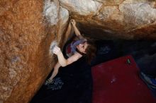 Bouldering in Hueco Tanks on 03/29/2019 with Blue Lizard Climbing and Yoga

Filename: SRM_20190329_1132550.jpg
Aperture: f/5.6
Shutter Speed: 1/250
Body: Canon EOS-1D Mark II
Lens: Canon EF 16-35mm f/2.8 L