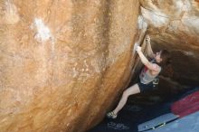 Bouldering in Hueco Tanks on 03/29/2019 with Blue Lizard Climbing and Yoga

Filename: SRM_20190329_1157400.jpg
Aperture: f/4.0
Shutter Speed: 1/200
Body: Canon EOS-1D Mark II
Lens: Canon EF 50mm f/1.8 II