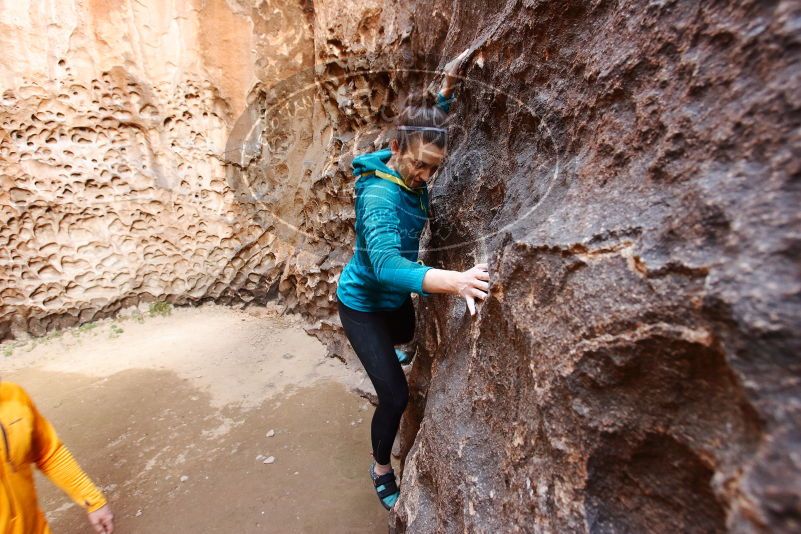 Bouldering in Hueco Tanks on 04/13/2019 with Blue Lizard Climbing and Yoga

Filename: SRM_20190413_1600000.jpg
Aperture: f/5.0
Shutter Speed: 1/50
Body: Canon EOS-1D Mark II
Lens: Canon EF 16-35mm f/2.8 L