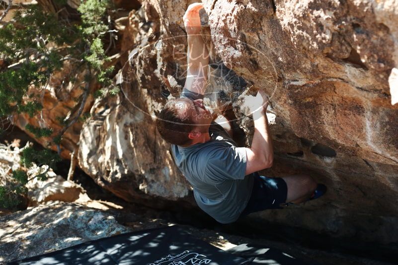 Bouldering in Hueco Tanks on 06/15/2019 with Blue Lizard Climbing and Yoga

Filename: SRM_20190615_1015120.jpg
Aperture: f/3.5
Shutter Speed: 1/400
Body: Canon EOS-1D Mark II
Lens: Canon EF 50mm f/1.8 II