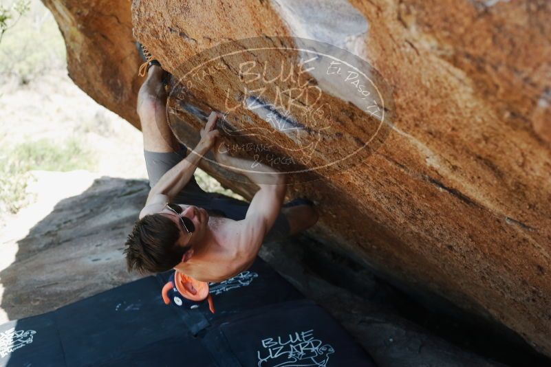 Bouldering in Hueco Tanks on 06/15/2019 with Blue Lizard Climbing and Yoga

Filename: SRM_20190615_1420440.jpg
Aperture: f/4.0
Shutter Speed: 1/160
Body: Canon EOS-1D Mark II
Lens: Canon EF 50mm f/1.8 II