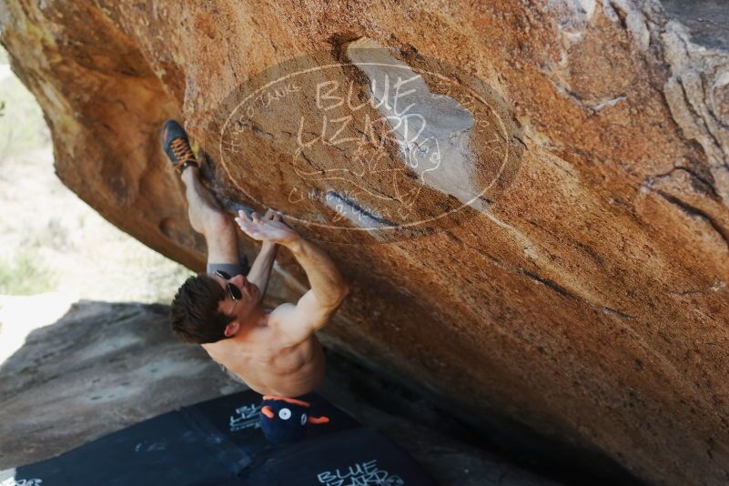 Bouldering in Hueco Tanks on 06/15/2019 with Blue Lizard Climbing and Yoga

Filename: SRM_20190615_1422040.jpg
Aperture: f/4.0
Shutter Speed: 1/400
Body: Canon EOS-1D Mark II
Lens: Canon EF 50mm f/1.8 II