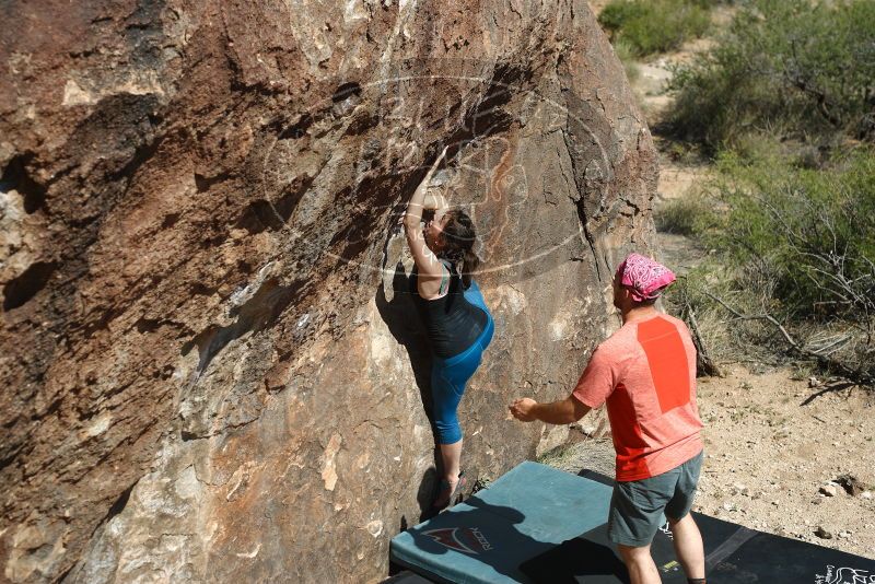 Bouldering in Hueco Tanks on 06/23/2019 with Blue Lizard Climbing and Yoga

Filename: SRM_20190623_1639590.jpg
Aperture: f/4.0
Shutter Speed: 1/640
Body: Canon EOS-1D Mark II
Lens: Canon EF 50mm f/1.8 II