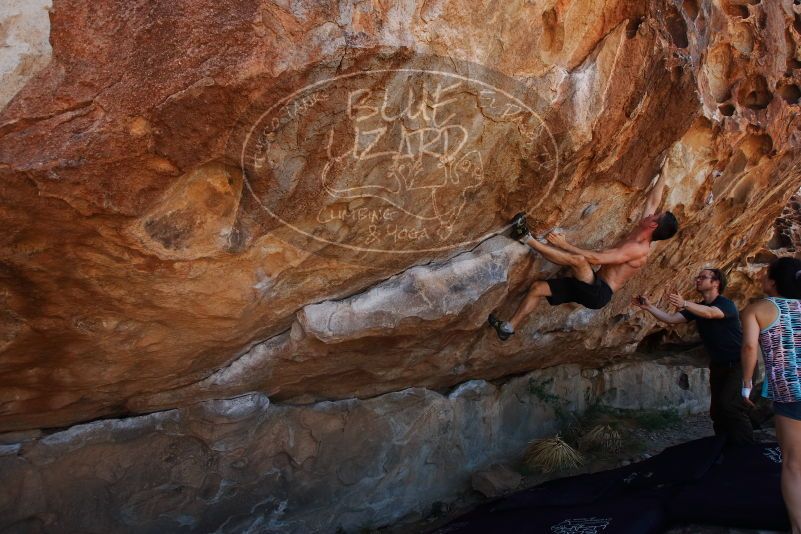 Bouldering in Hueco Tanks on 06/28/2019 with Blue Lizard Climbing and Yoga

Filename: SRM_20190628_1109040.jpg
Aperture: f/5.6
Shutter Speed: 1/640
Body: Canon EOS-1D Mark II
Lens: Canon EF 16-35mm f/2.8 L