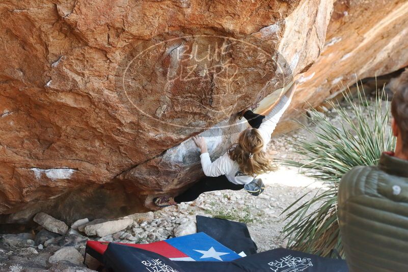 Bouldering in Hueco Tanks on 10/26/2019 with Blue Lizard Climbing and Yoga

Filename: SRM_20191026_1102540.jpg
Aperture: f/4.0
Shutter Speed: 1/250
Body: Canon EOS-1D Mark II
Lens: Canon EF 50mm f/1.8 II