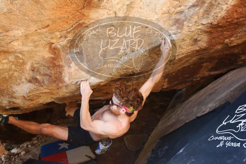 Bouldering in Hueco Tanks on 10/26/2019 with Blue Lizard Climbing and Yoga

Filename: SRM_20191026_1505070.jpg
Aperture: f/5.0
Shutter Speed: 1/200
Body: Canon EOS-1D Mark II
Lens: Canon EF 16-35mm f/2.8 L