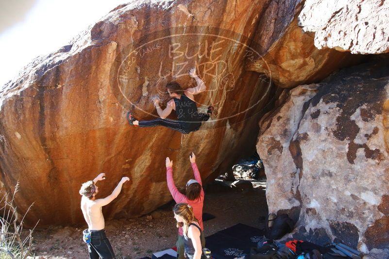 Bouldering in Hueco Tanks on 10/26/2019 with Blue Lizard Climbing and Yoga

Filename: SRM_20191026_1646170.jpg
Aperture: f/5.6
Shutter Speed: 1/250
Body: Canon EOS-1D Mark II
Lens: Canon EF 16-35mm f/2.8 L