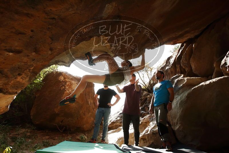 Bouldering in Hueco Tanks on 11/10/2019 with Blue Lizard Climbing and Yoga

Filename: SRM_20191110_1441190.jpg
Aperture: f/5.6
Shutter Speed: 1/800
Body: Canon EOS-1D Mark II
Lens: Canon EF 16-35mm f/2.8 L