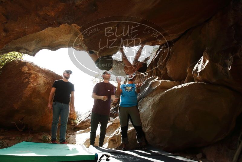 Bouldering in Hueco Tanks on 11/10/2019 with Blue Lizard Climbing and Yoga

Filename: SRM_20191110_1441270.jpg
Aperture: f/5.6
Shutter Speed: 1/800
Body: Canon EOS-1D Mark II
Lens: Canon EF 16-35mm f/2.8 L