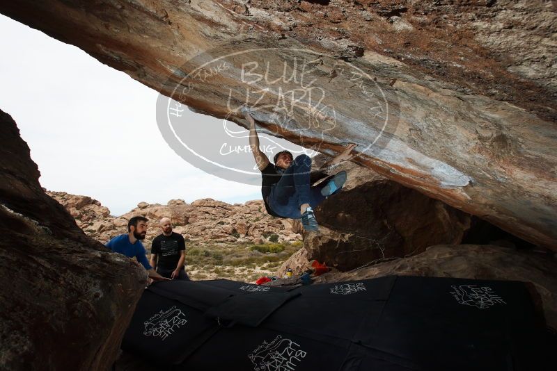 Bouldering in Hueco Tanks on 11/17/2019 with Blue Lizard Climbing and Yoga

Filename: SRM_20191117_1254510.jpg
Aperture: f/14.0
Shutter Speed: 1/250
Body: Canon EOS-1D Mark II
Lens: Canon EF 16-35mm f/2.8 L