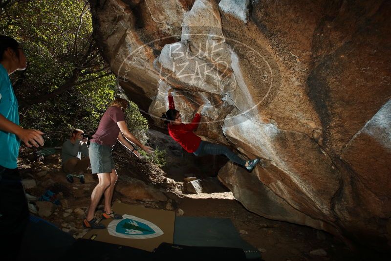 Bouldering in Hueco Tanks on 11/16/2019 with Blue Lizard Climbing and Yoga

Filename: SRM_20191116_1401040.jpg
Aperture: f/8.0
Shutter Speed: 1/250
Body: Canon EOS-1D Mark II
Lens: Canon EF 16-35mm f/2.8 L