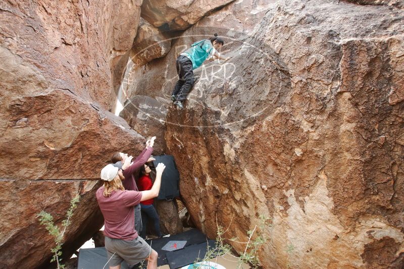 Bouldering in Hueco Tanks on 11/16/2019 with Blue Lizard Climbing and Yoga

Filename: SRM_20191116_1426340.jpg
Aperture: f/5.6
Shutter Speed: 1/250
Body: Canon EOS-1D Mark II
Lens: Canon EF 16-35mm f/2.8 L