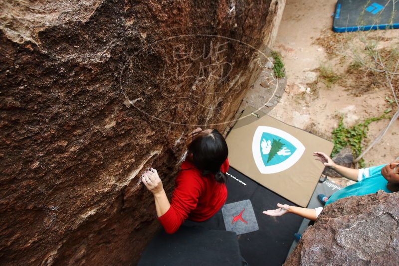 Bouldering in Hueco Tanks on 11/16/2019 with Blue Lizard Climbing and Yoga

Filename: SRM_20191116_1438460.jpg
Aperture: f/5.6
Shutter Speed: 1/250
Body: Canon EOS-1D Mark II
Lens: Canon EF 16-35mm f/2.8 L