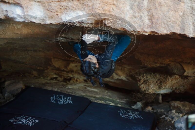 Bouldering in Hueco Tanks on 11/23/2019 with Blue Lizard Climbing and Yoga

Filename: SRM_20191123_1634020.jpg
Aperture: f/1.8
Shutter Speed: 1/200
Body: Canon EOS-1D Mark II
Lens: Canon EF 50mm f/1.8 II