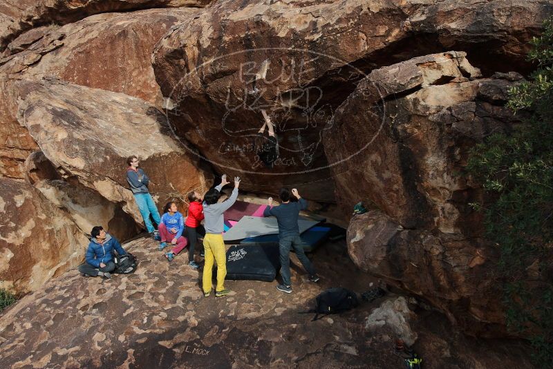 Bouldering in Hueco Tanks on 11/25/2019 with Blue Lizard Climbing and Yoga

Filename: SRM_20191125_1535560.jpg
Aperture: f/7.1
Shutter Speed: 1/320
Body: Canon EOS-1D Mark II
Lens: Canon EF 16-35mm f/2.8 L