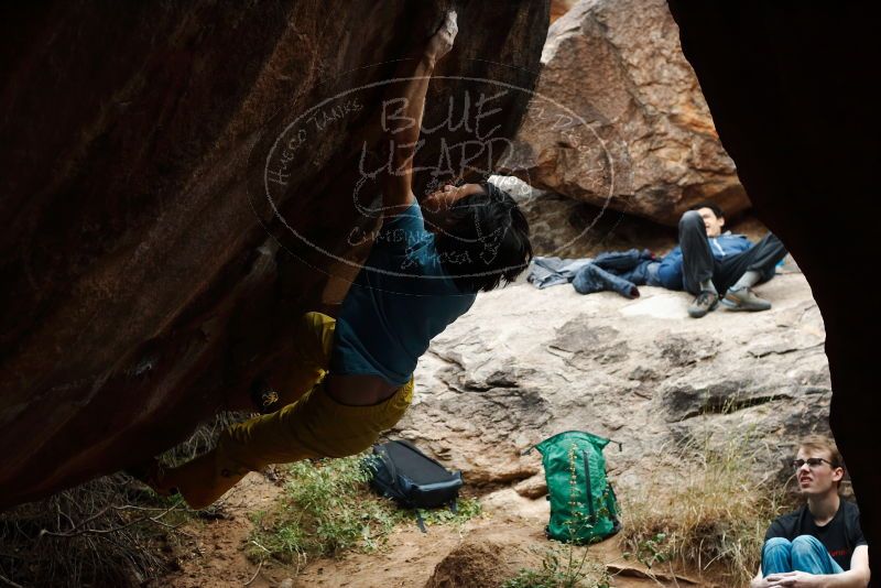 Bouldering in Hueco Tanks on 11/25/2019 with Blue Lizard Climbing and Yoga

Filename: SRM_20191125_1412331.jpg
Aperture: f/4.0
Shutter Speed: 1/320
Body: Canon EOS-1D Mark II
Lens: Canon EF 50mm f/1.8 II